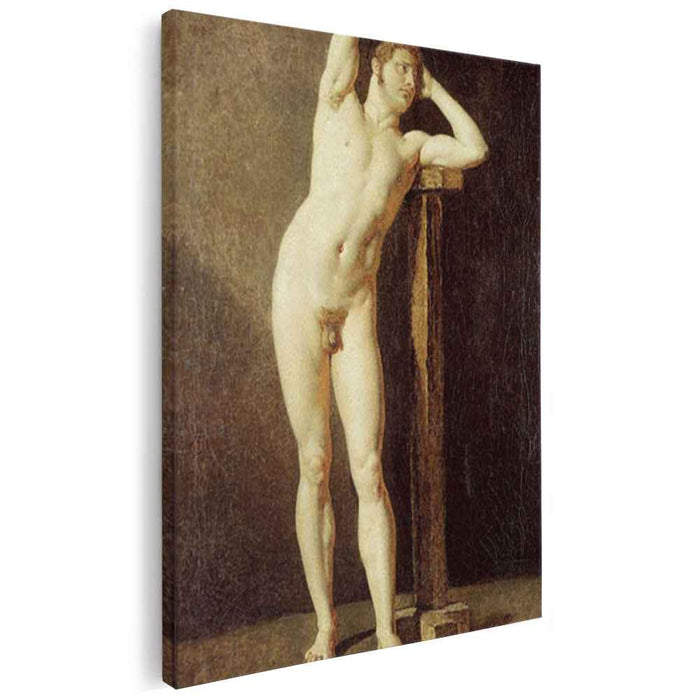 Male nude (1801) by Jean Auguste Dominique Ingres