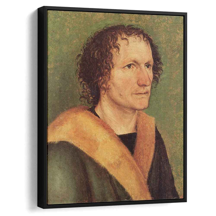 Male portrait before green base (1497) by Albrecht Durer