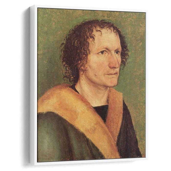 Male portrait before green base (1497) by Albrecht Durer