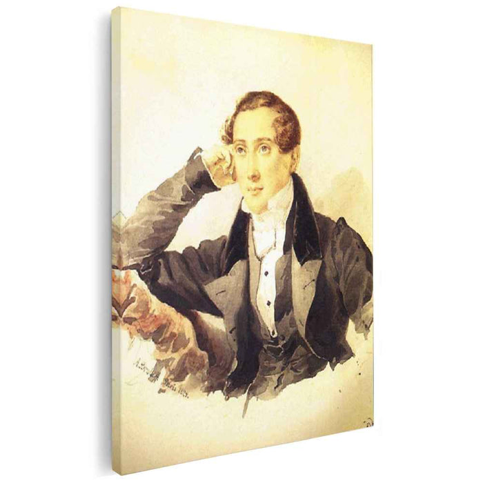 Male Portrait (1829) by Karl Bryullov