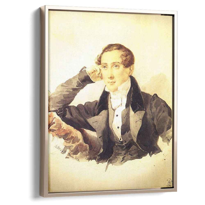 Male Portrait (1829) by Karl Bryullov