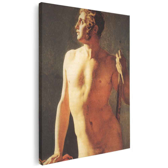 Male Torso (1800) by Jean Auguste Dominique Ingres