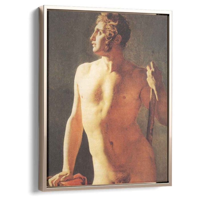 Male Torso (1800) by Jean Auguste Dominique Ingres
