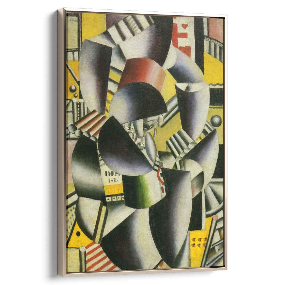Man and Woman by Fernand Leger - Canvas Artwork — Kanvah