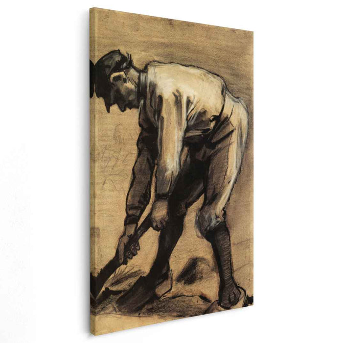 Man Breaking Up the Soil (1883) by Vincent van Gogh