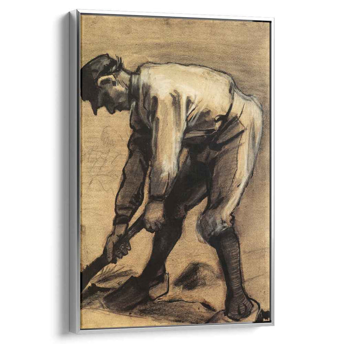 Man Breaking Up the Soil (1883) by Vincent van Gogh
