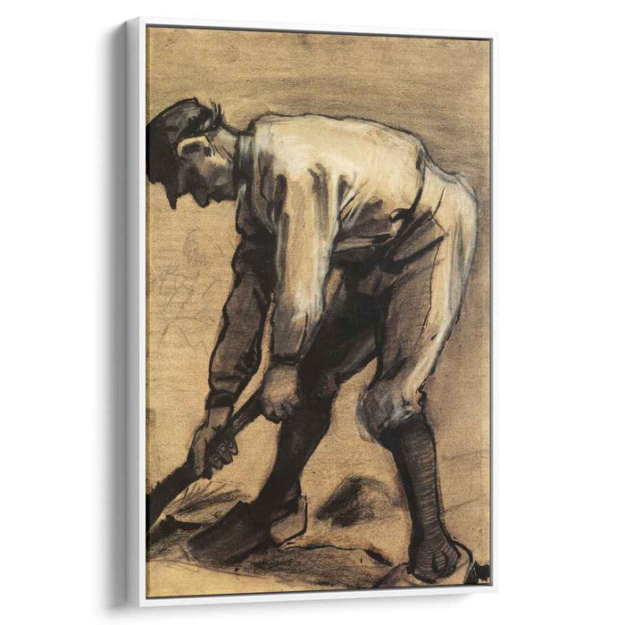 Man Breaking Up the Soil (1883) by Vincent van Gogh