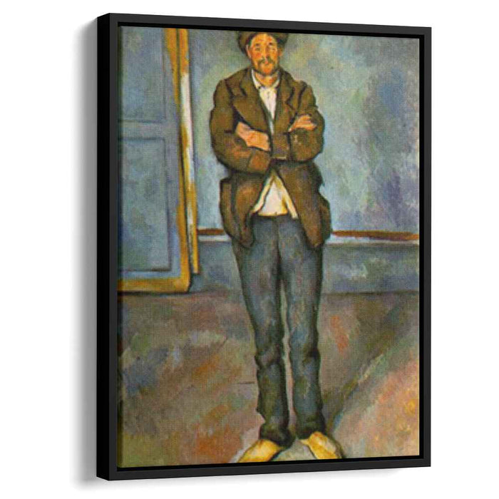 Man in a room (1890) by Paul Cezanne