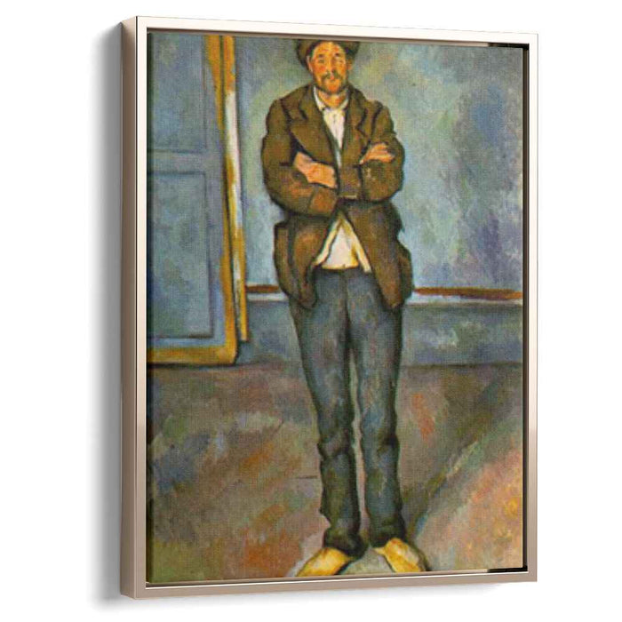 Man in a room (1890) by Paul Cezanne