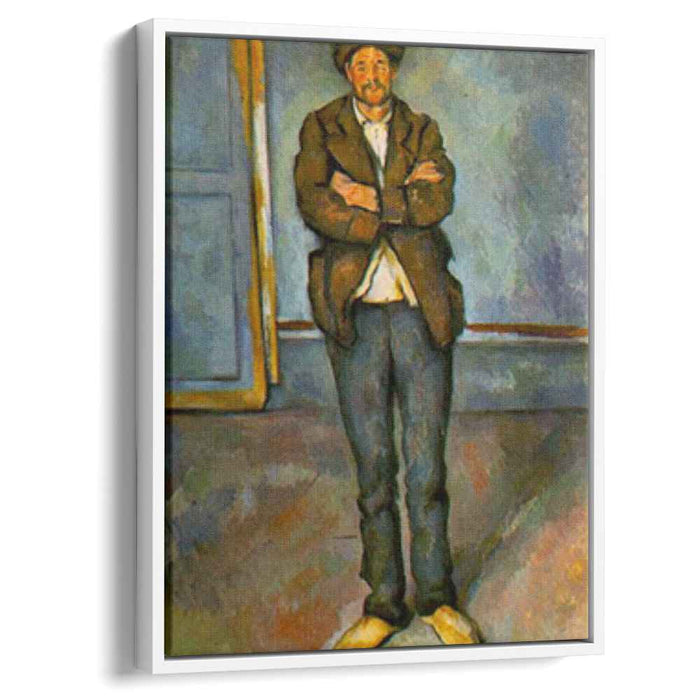 Man in a room (1890) by Paul Cezanne