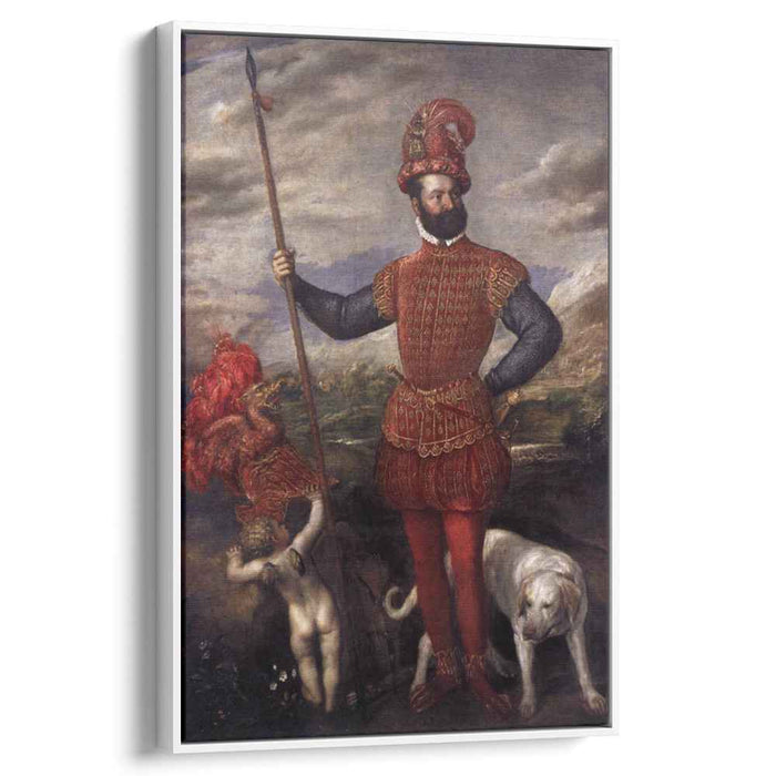 Man in Military Costume (1552) by Titian