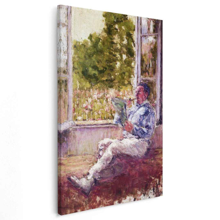 Man seated by a window (1907) by Marcel Duchamp