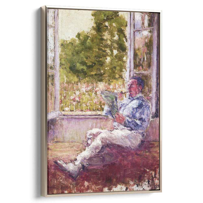 Man seated by a window (1907) by Marcel Duchamp