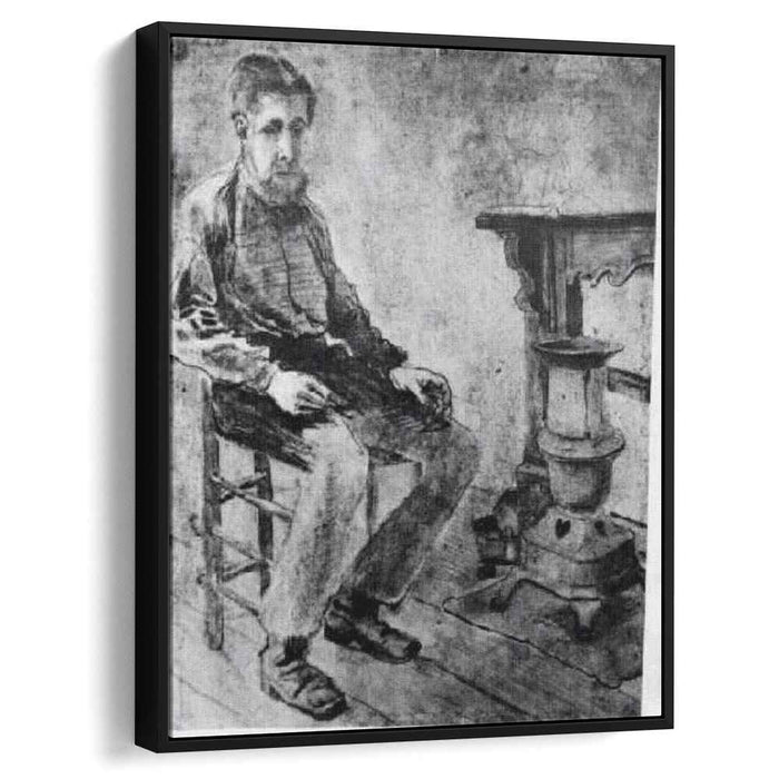 Man Sitting by the Stove The Pauper (1882) by Vincent van Gogh