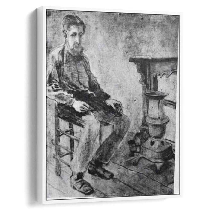 Man Sitting by the Stove The Pauper (1882) by Vincent van Gogh