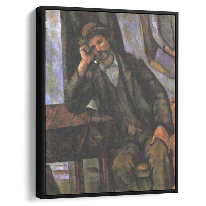 Man Smoking a Pipe (1902) by Paul Cezanne