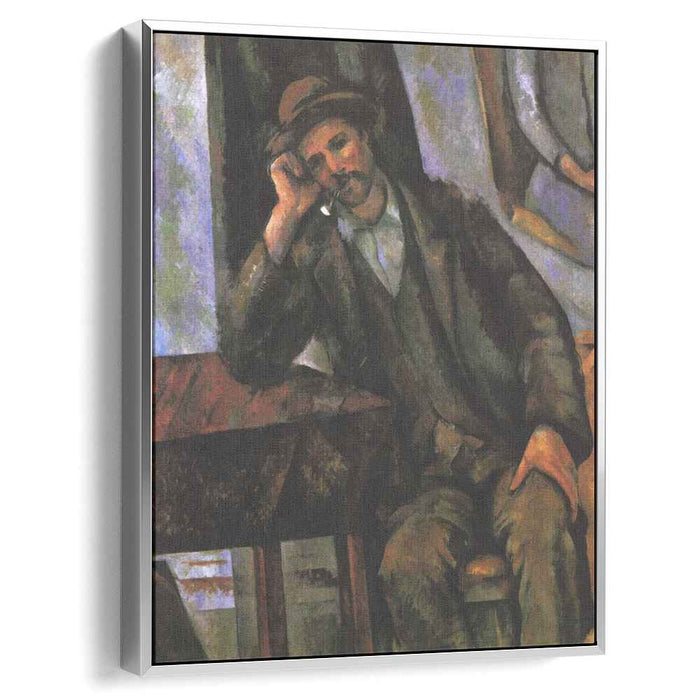Man Smoking a Pipe (1902) by Paul Cezanne