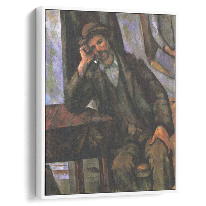 Man Smoking a Pipe (1902) by Paul Cezanne