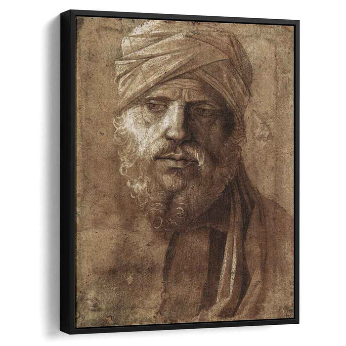 Man with a Turban (1490) by Giovanni Bellini