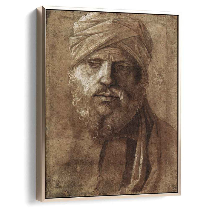 Man with a Turban (1490) by Giovanni Bellini