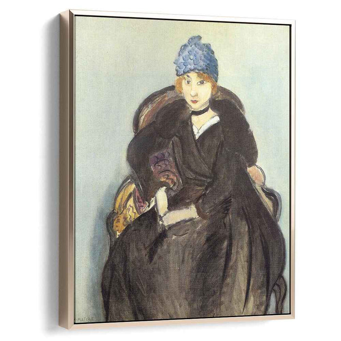 Marguerite Wearing a Hat (1918) by Henri Matisse