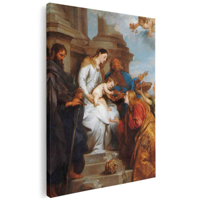 Maria and child and Saints (1629) by Anthony van Dyck