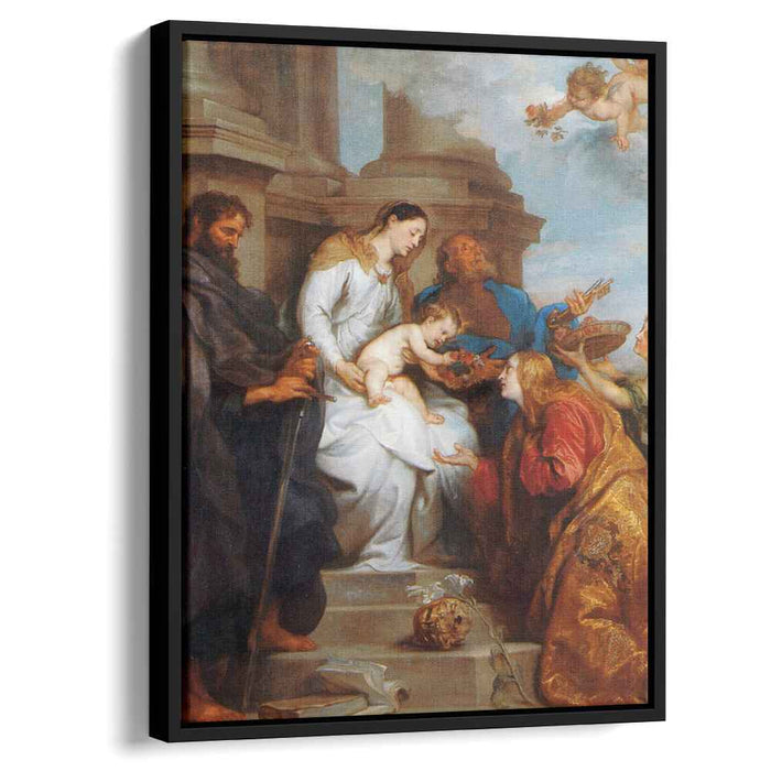 Maria and child and Saints (1629) by Anthony van Dyck