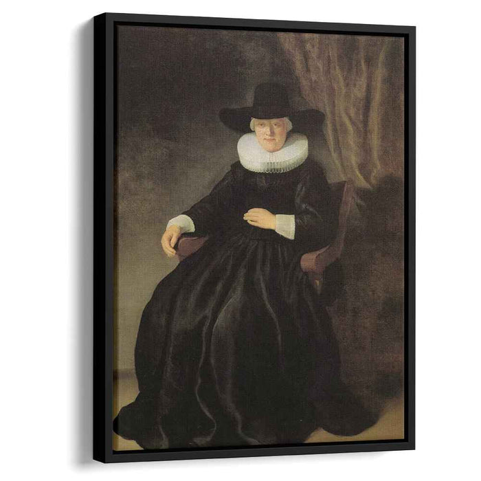 Maria Bockennolle, Wife of Johannes Elison by Rembrandt