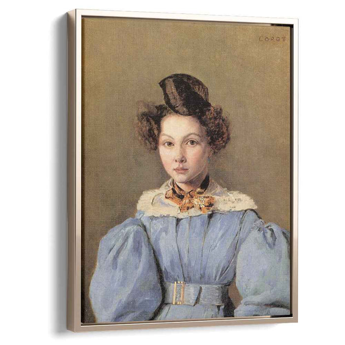 Marie Louise Sennegon (1831) by Camille Corot