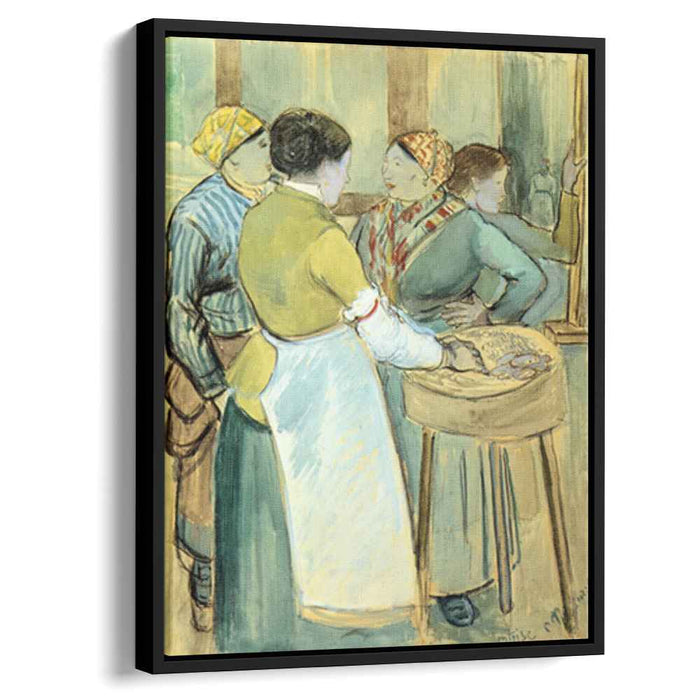 Market at Pontoise (1882) by Camille Pissarro