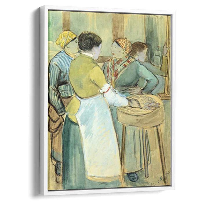 Market at Pontoise (1882) by Camille Pissarro