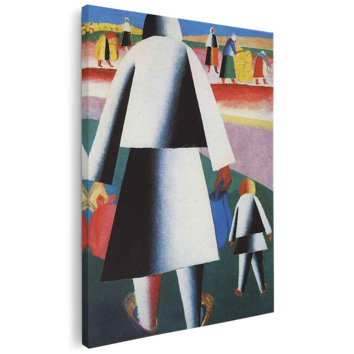 Marpha and Van'ka (1929) by Kazimir Malevich