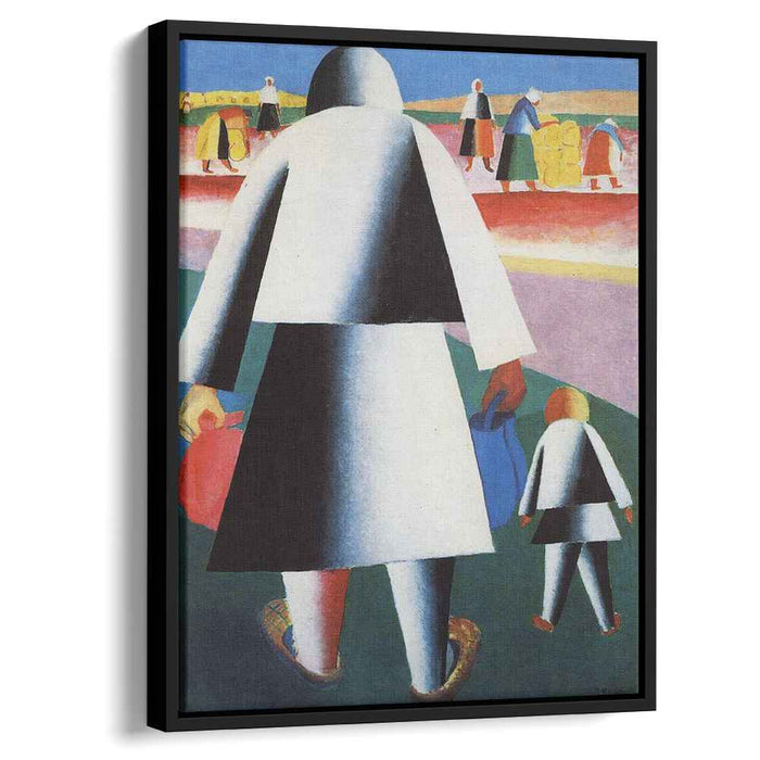 Marpha and Van'ka (1929) by Kazimir Malevich