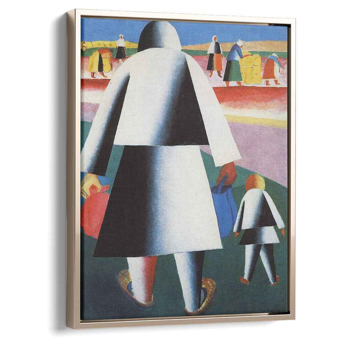 Marpha and Van'ka (1929) by Kazimir Malevich