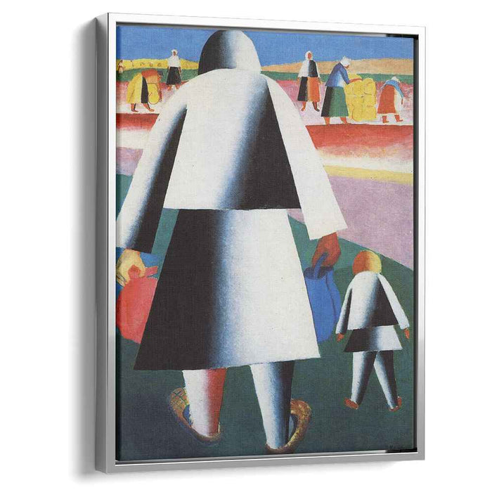 Marpha and Van'ka (1929) by Kazimir Malevich