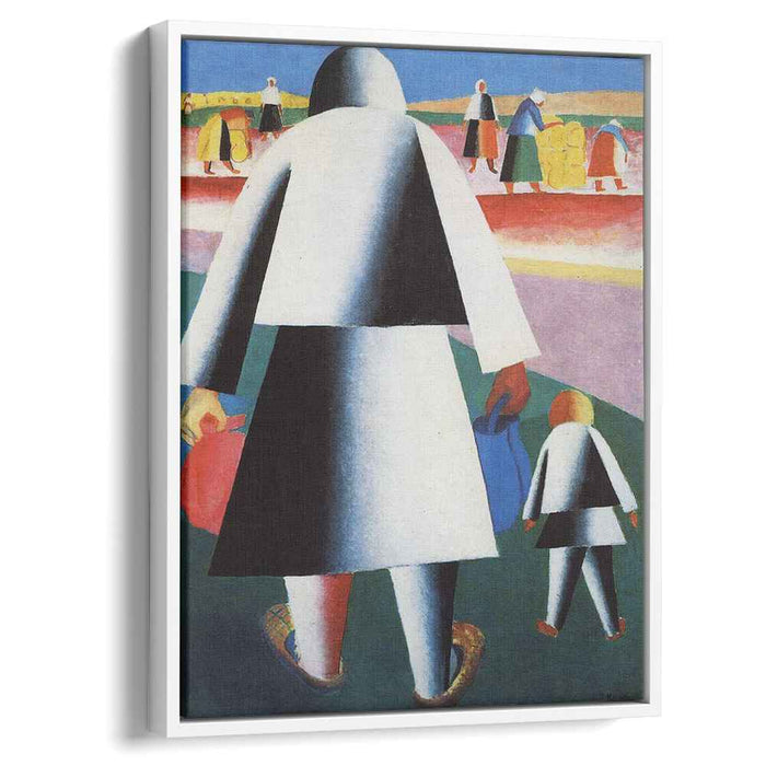 Marpha and Van'ka (1929) by Kazimir Malevich