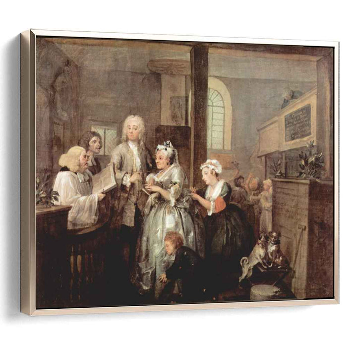 Marriage (1735) by William Hogarth