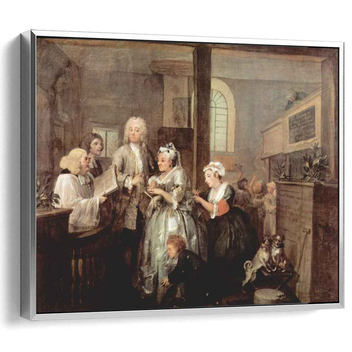 Marriage (1735) by William Hogarth