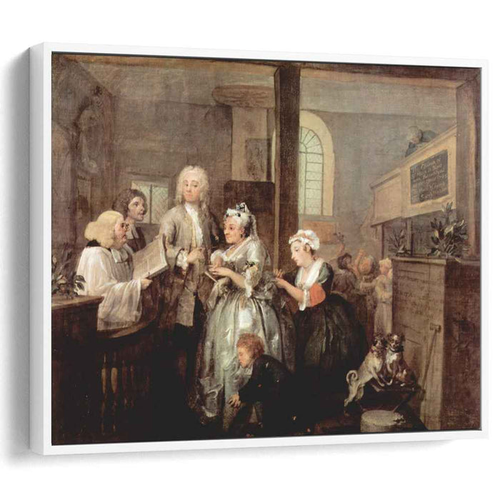 Marriage (1735) by William Hogarth