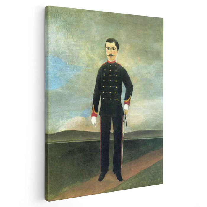 Marshal des Logis Frumence Biche of the 35th Artillery (1893) by Henri Rousseau