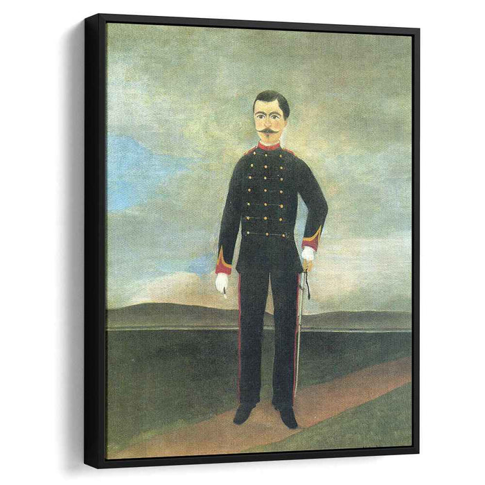 Marshal des Logis Frumence Biche of the 35th Artillery (1893) by Henri Rousseau