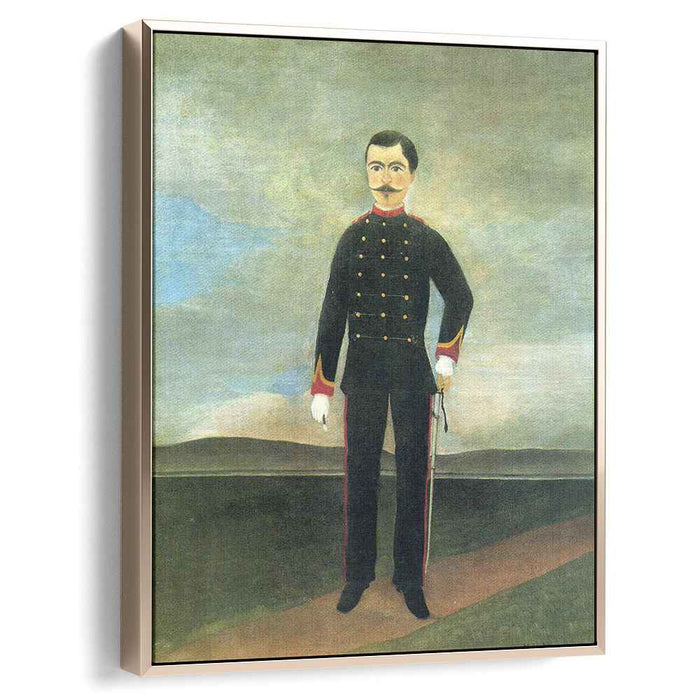 Marshal des Logis Frumence Biche of the 35th Artillery (1893) by Henri Rousseau