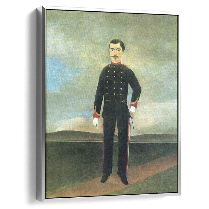 Marshal des Logis Frumence Biche of the 35th Artillery (1893) by Henri Rousseau