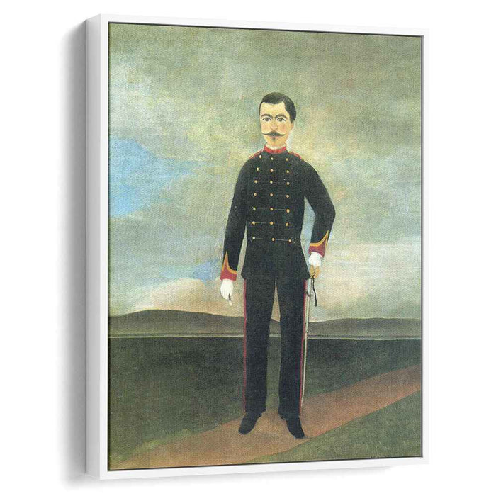 Marshal des Logis Frumence Biche of the 35th Artillery (1893) by Henri Rousseau