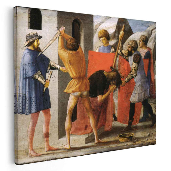 Martyrdom of San Giovanni Battista (1426) by Masaccio
