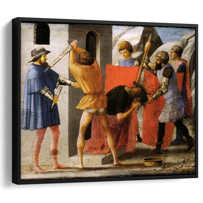 Martyrdom of San Giovanni Battista (1426) by Masaccio