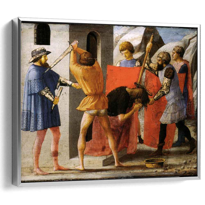 Martyrdom of San Giovanni Battista (1426) by Masaccio