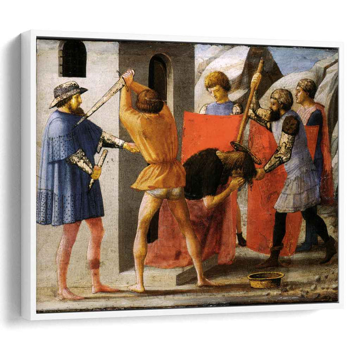 Martyrdom of San Giovanni Battista (1426) by Masaccio
