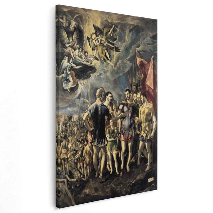 Martyrdom of St. Maurice and His Legions (1581) by El Greco
