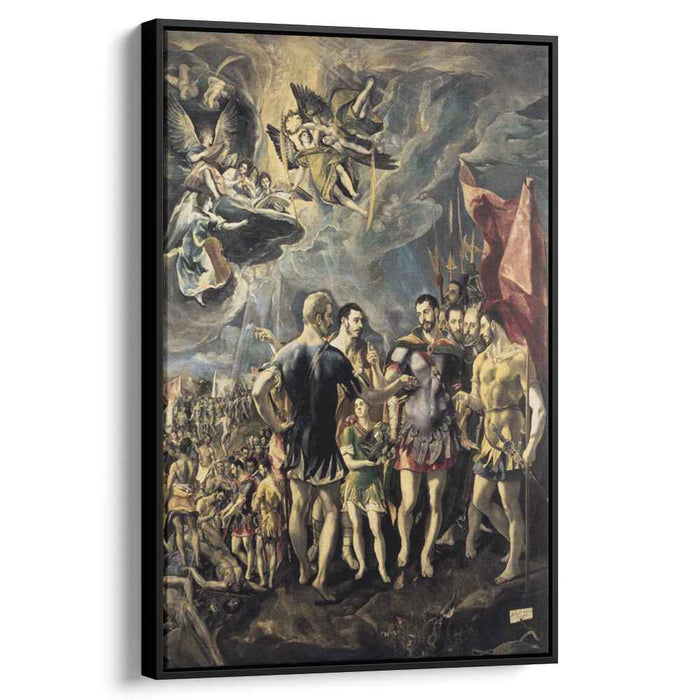 Martyrdom of St. Maurice and His Legions (1581) by El Greco
